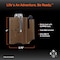 1791 Everyday Carry Leather Tool Pouch for Multitool, Pen / Pen Light, Cash / Cards & Action-Clip Belt Attachment WEB-AC-DUO-CHN-A - alternate 2